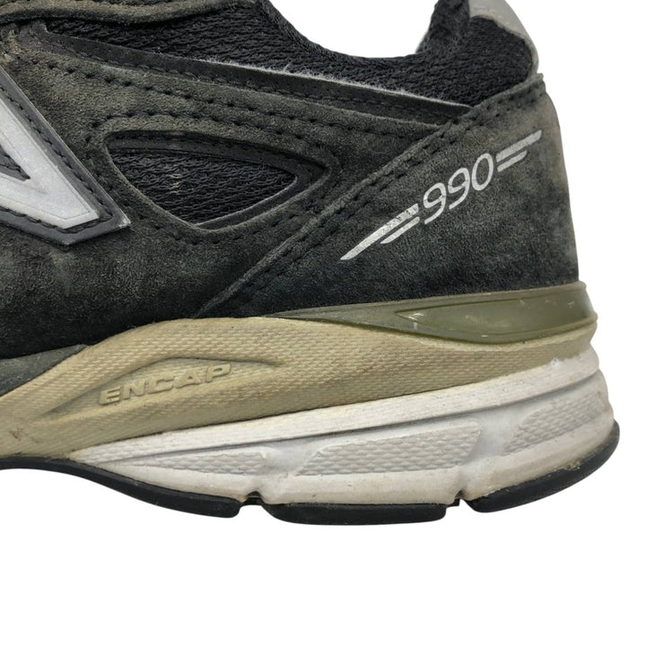 New Balance W990 BK4 sneakers, made in the USA, size 6 1/2 Women's 23.5cm unclear black type Vintage Second Hand