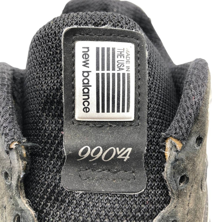 New Balance W990 BK4 sneakers, made in the USA, size 6 1/2 Women's 23.5cm unclear black type Vintage Second Hand