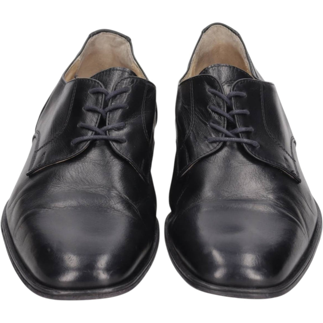 DASTH SHOES FEDELE ELLIS Plain Toe Shoes, Made in Italy, Size 42 Men's 27.5cm genuine leather black type Vintage Second Hand