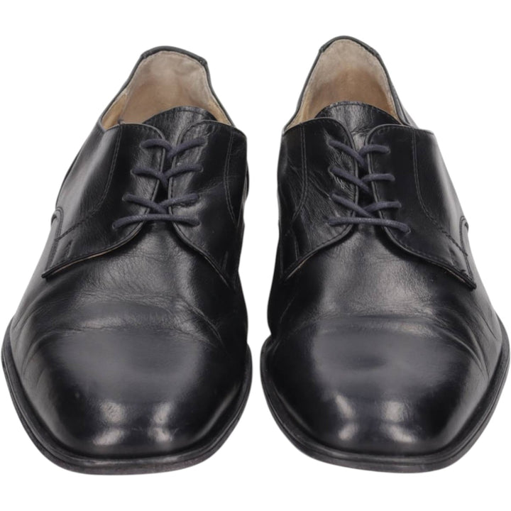 DASTH SHOES FEDELE ELLIS Plain Toe Shoes, Made in Italy, Size 42 Men's 27.5cm genuine leather black type Vintage Second Hand