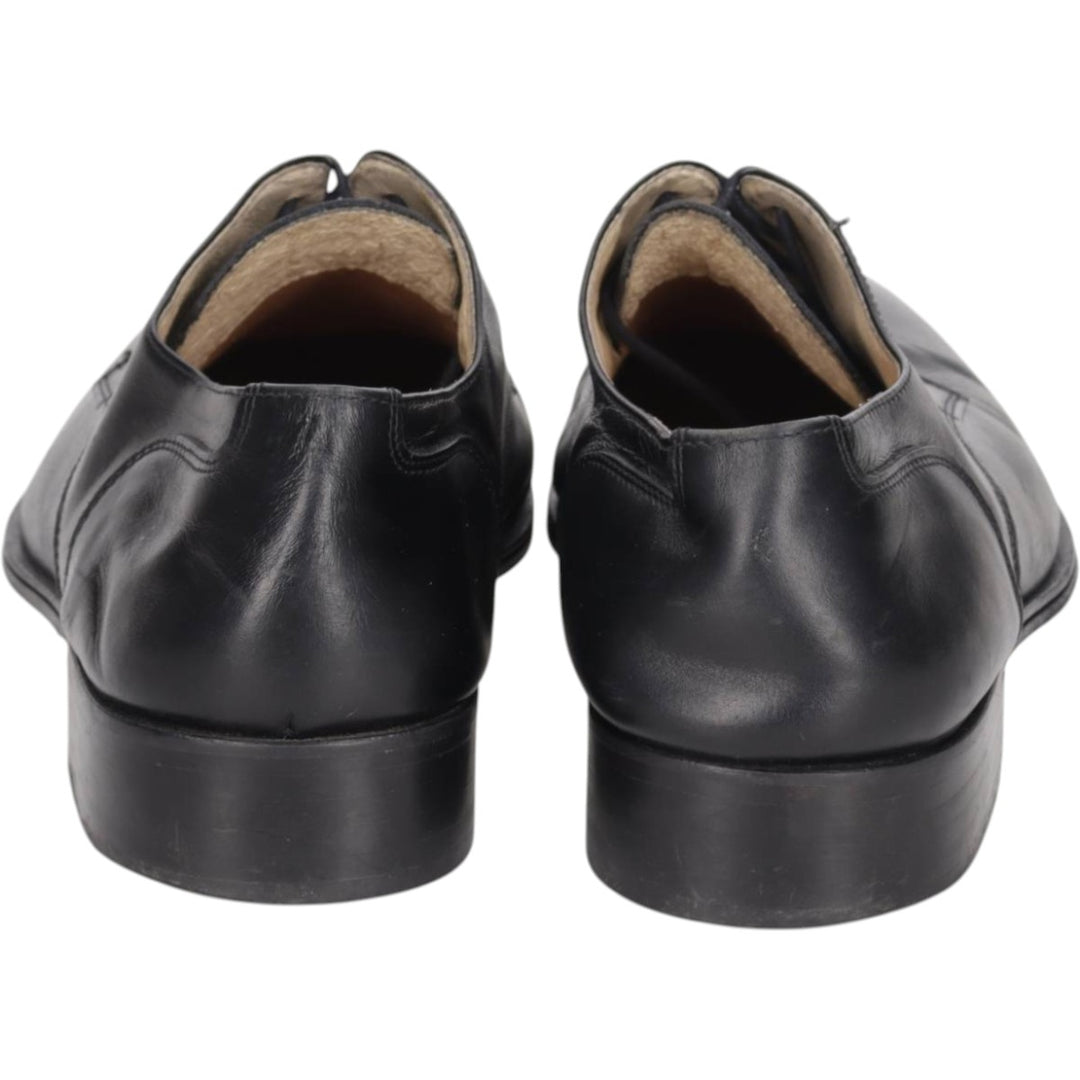 DASTH SHOES FEDELE ELLIS Plain Toe Shoes, Made in Italy, Size 42 Men's 27.5cm genuine leather black type Vintage Second Hand