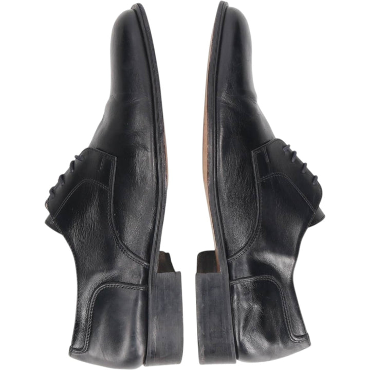 DASTH SHOES FEDELE ELLIS Plain Toe Shoes, Made in Italy, Size 42 Men's 27.5cm genuine leather black type Vintage Second Hand