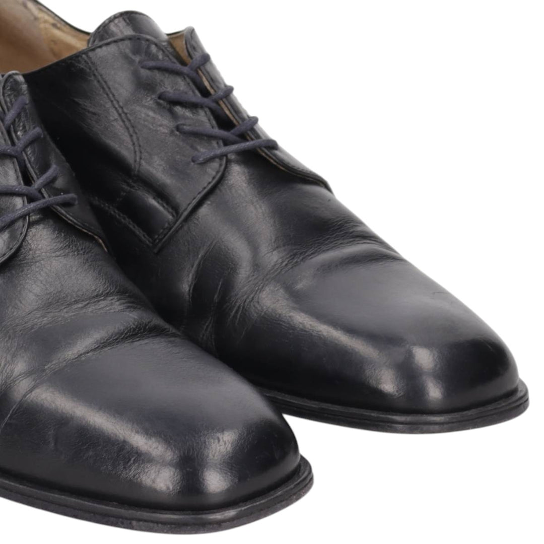 DASTH SHOES FEDELE ELLIS Plain Toe Shoes, Made in Italy, Size 42 Men's 27.5cm genuine leather black type Vintage Second Hand