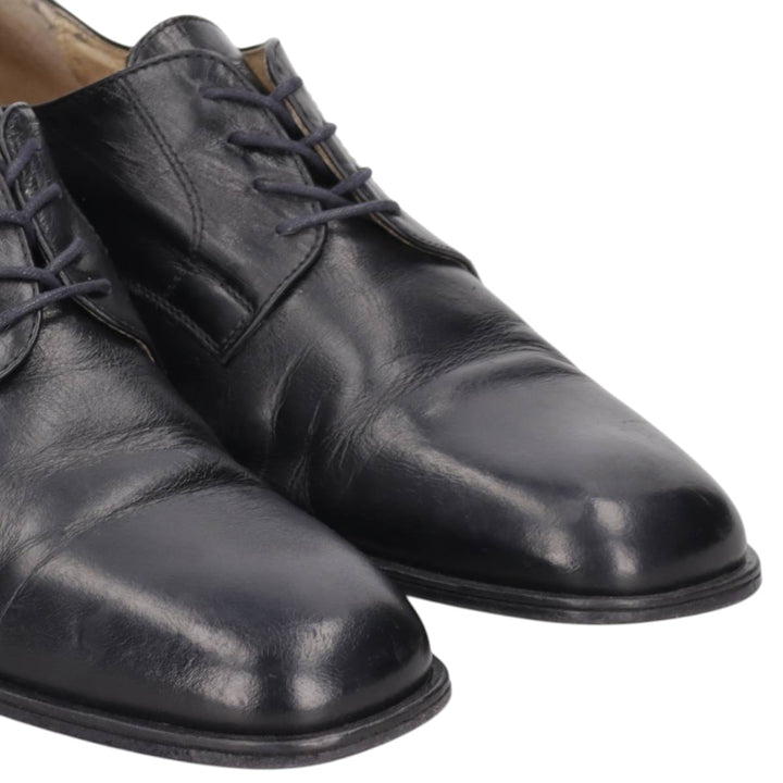 DASTH SHOES FEDELE ELLIS Plain Toe Shoes, Made in Italy, Size 42 Men's 27.5cm genuine leather black type Vintage Second Hand
