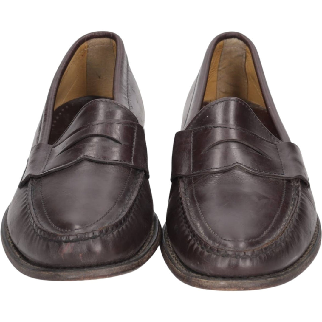 Sebago coin loafers, made in the USA, size 9D Men's 27.0cm unclear red type reddish brown Vintage Second Hand