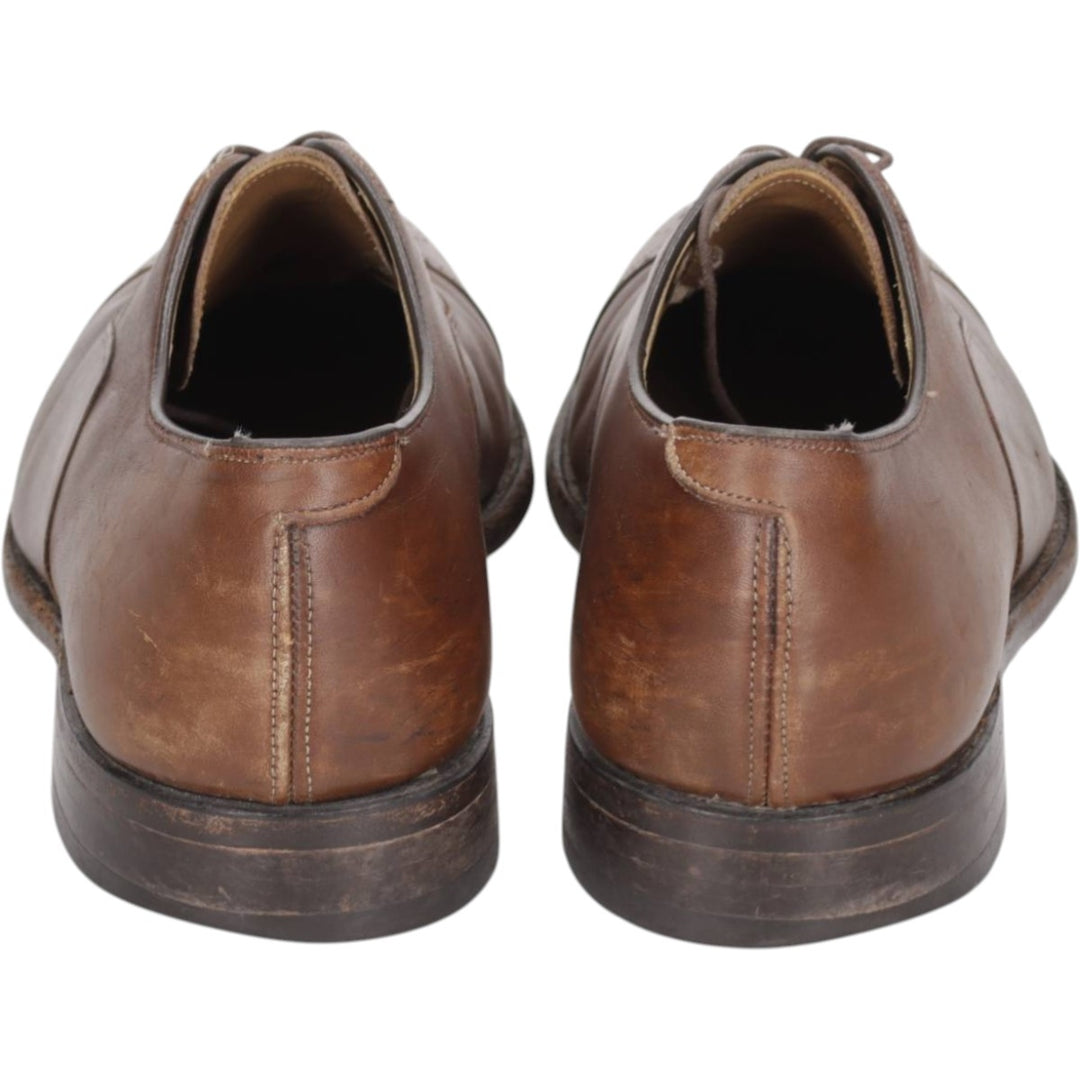 Johnston & Murphy LIMITED Semi-Brogue Straight Tip Shoes, Made in USA, Size 10D (equivalent to men's 11") /saa015024 Men's 28.0cm genuine leather brown type Vintage Second Hand