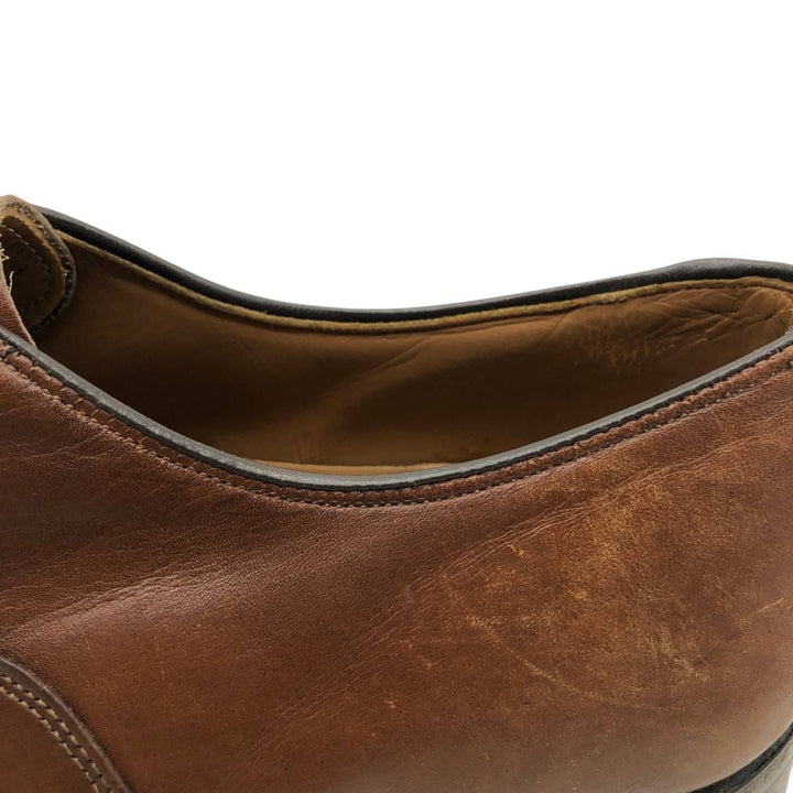 Johnston & Murphy LIMITED Semi-Brogue Straight Tip Shoes, Made in USA, Size 10D (equivalent to men's 11") /saa015024 Men's 28.0cm genuine leather brown type Vintage Second Hand