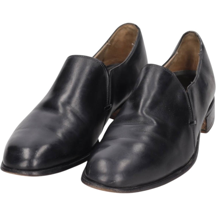 Johnston & Murphy Vamp Loafers, Made in USA Men's 25.5cm genuine leather black type Vintage Second Hand