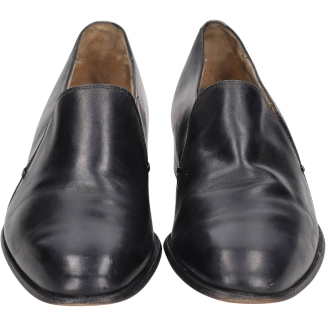 Johnston & Murphy Vamp Loafers, Made in USA Men's 25.5cm genuine leather black type Vintage Second Hand