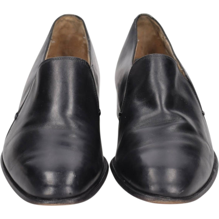 Johnston & Murphy Vamp Loafers, Made in USA Men's 25.5cm genuine leather black type Vintage Second Hand