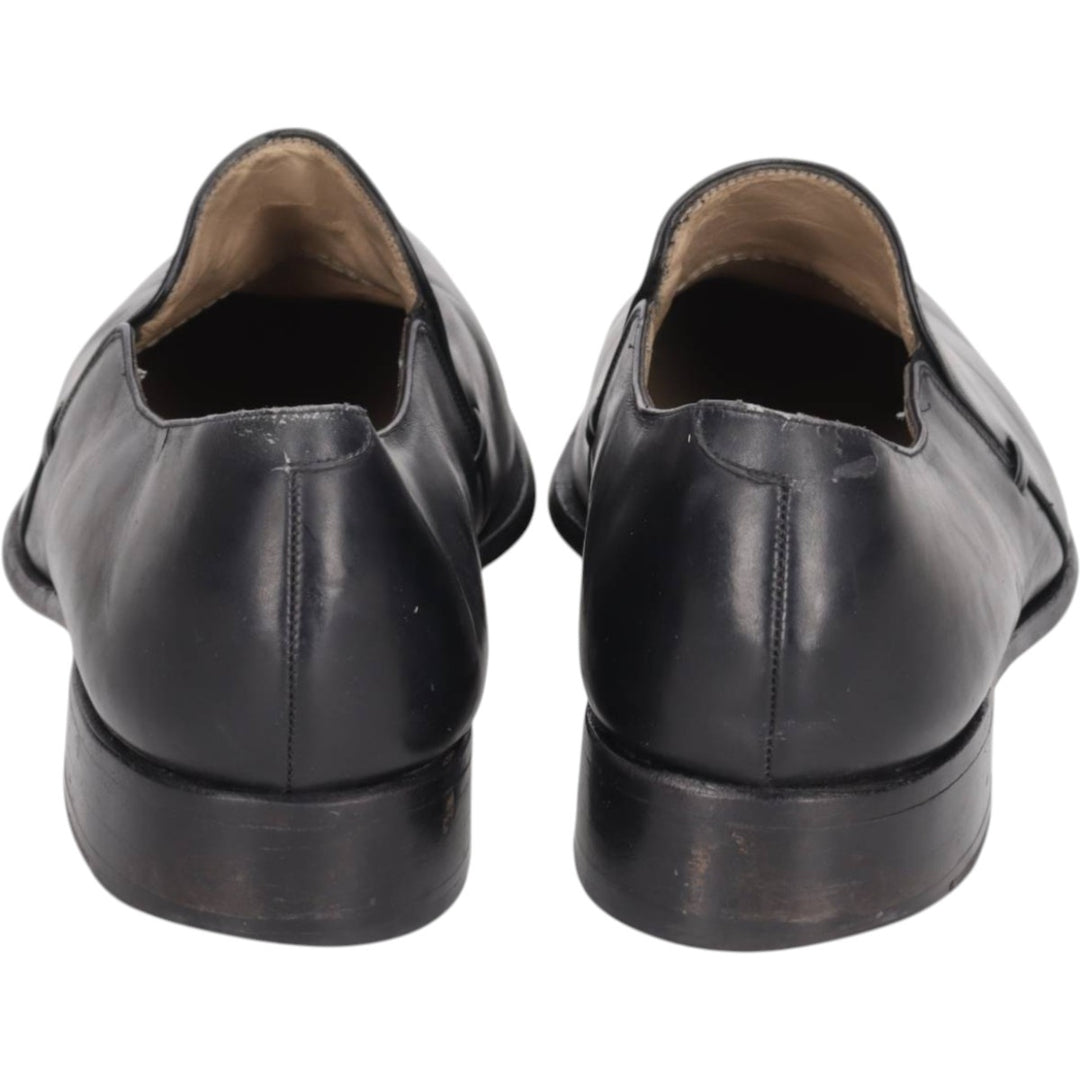 Johnston & Murphy Vamp Loafers, Made in USA Men's 25.5cm genuine leather black type Vintage Second Hand