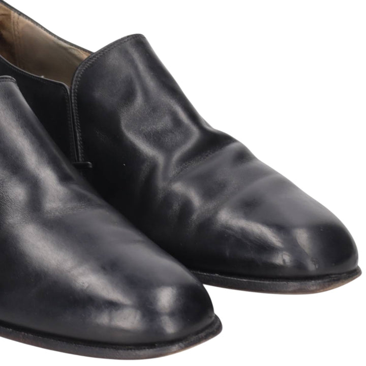 Johnston & Murphy Vamp Loafers, Made in USA Men's 25.5cm genuine leather black type Vintage Second Hand