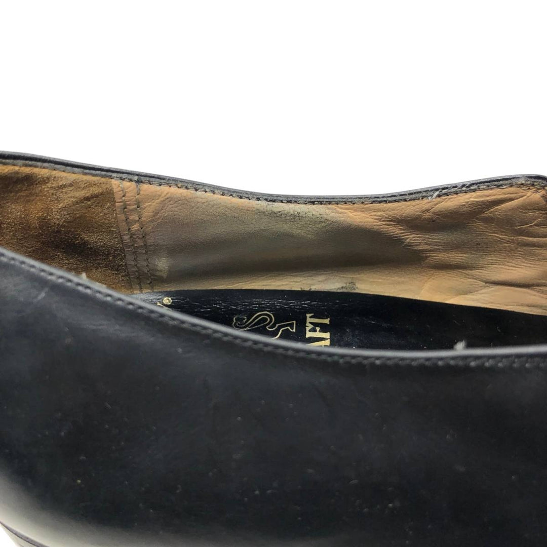 Johnston & Murphy Vamp Loafers, Made in USA Men's 25.5cm genuine leather black type Vintage Second Hand