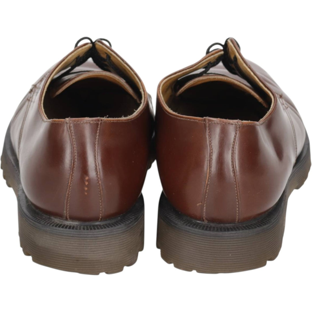 Tricker's plain toe shoes, made in England, size 8 Men's 26.5cm genuine leather brown type Vintage Second Hand