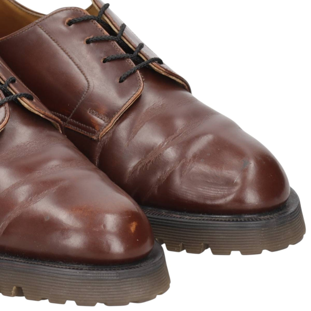Tricker's plain toe shoes, made in England, size 8 Men's 26.5cm genuine leather brown type Vintage Second Hand