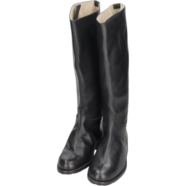 Knee-high boots Men's 26.0cm unclear black type Vintage Second Hand