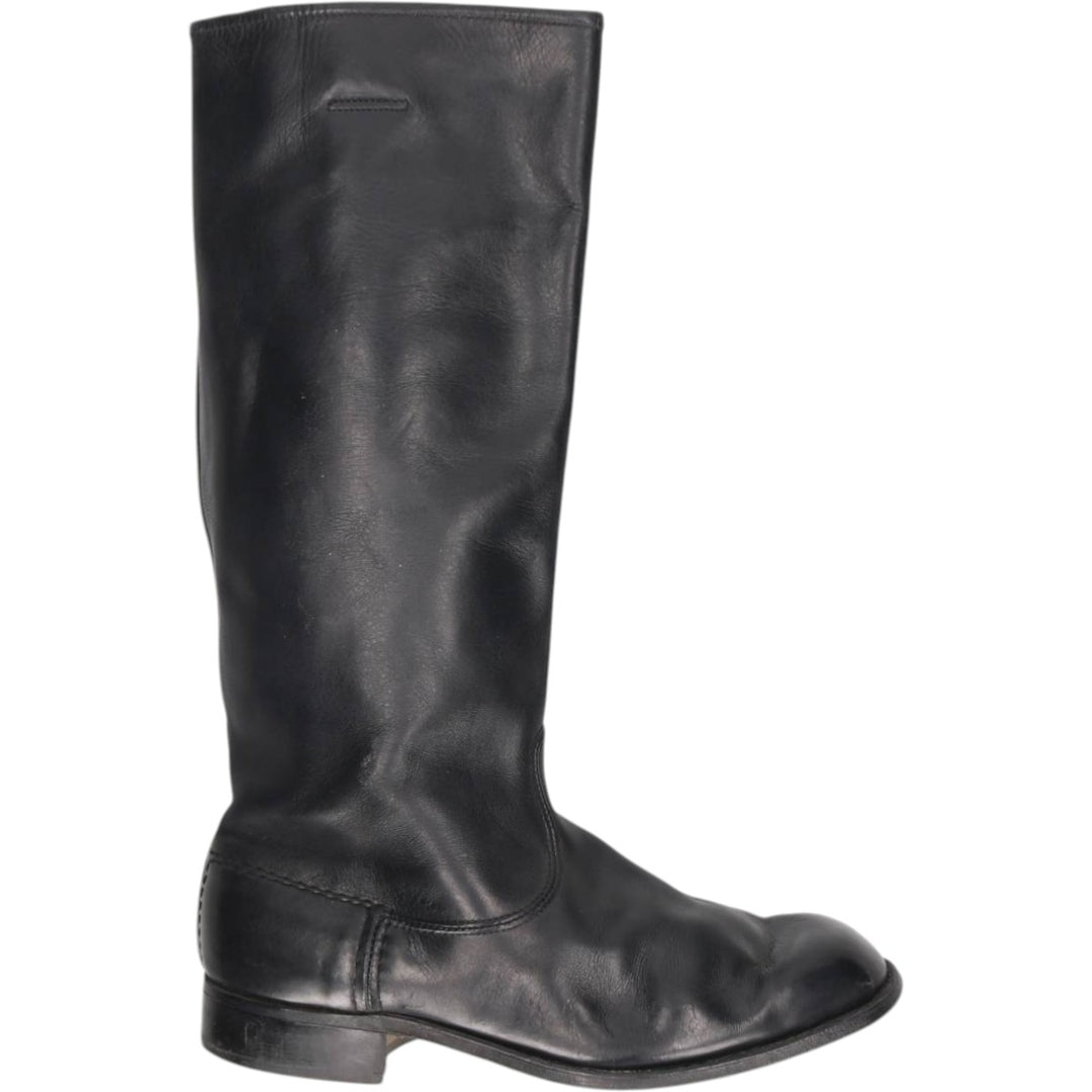 Knee-high boots Men's 26.0cm unclear black type Vintage Second Hand