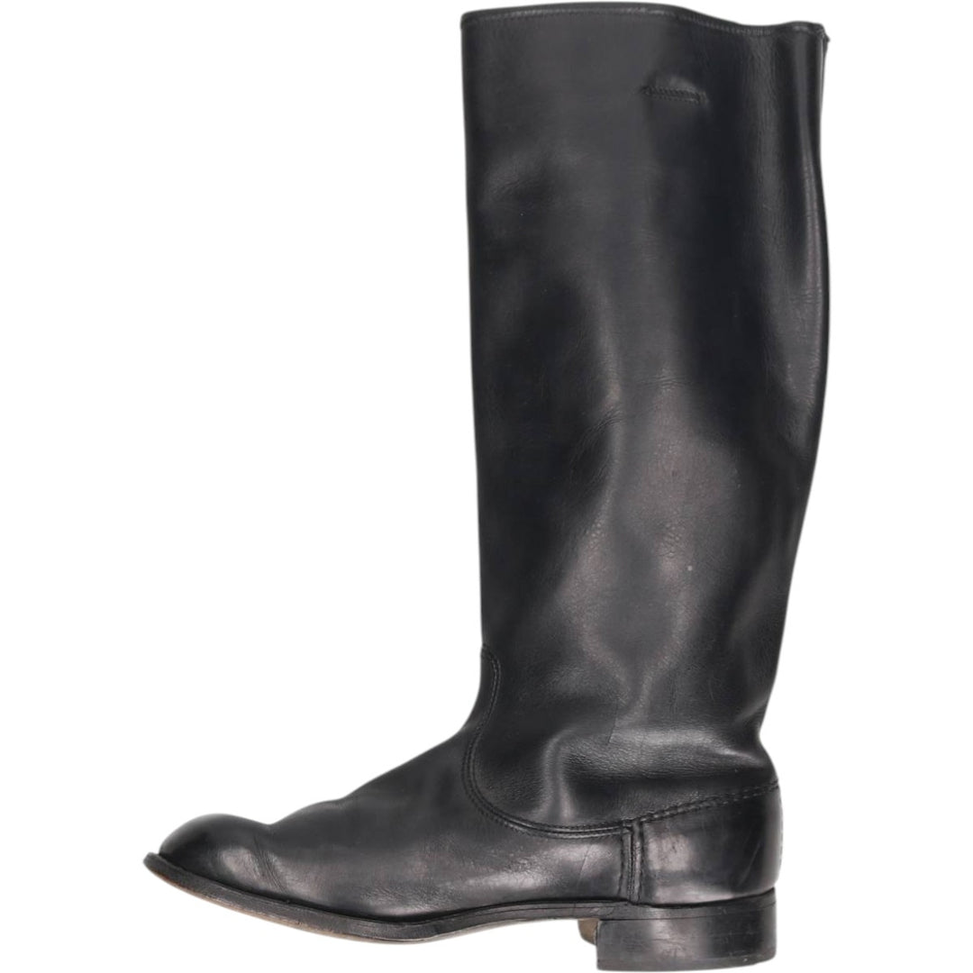 Knee-high boots Men's 26.0cm unclear black type Vintage Second Hand