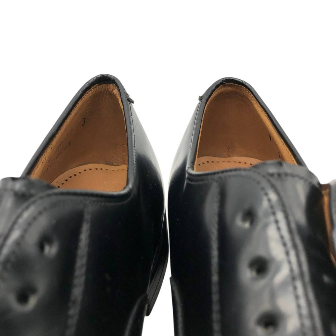 Johnston & Murphy OPTIMA Straight Tip Shoes, Made in USA, Size 9C Men's 27.0cm unclear black type Vintage Second Hand