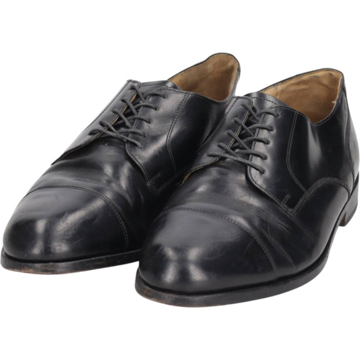 Stafford Straight Tip Shoes, Made in USA, Size 9 1/2EEE Men's 27.5cm genuine leather black type Vintage Second Hand
