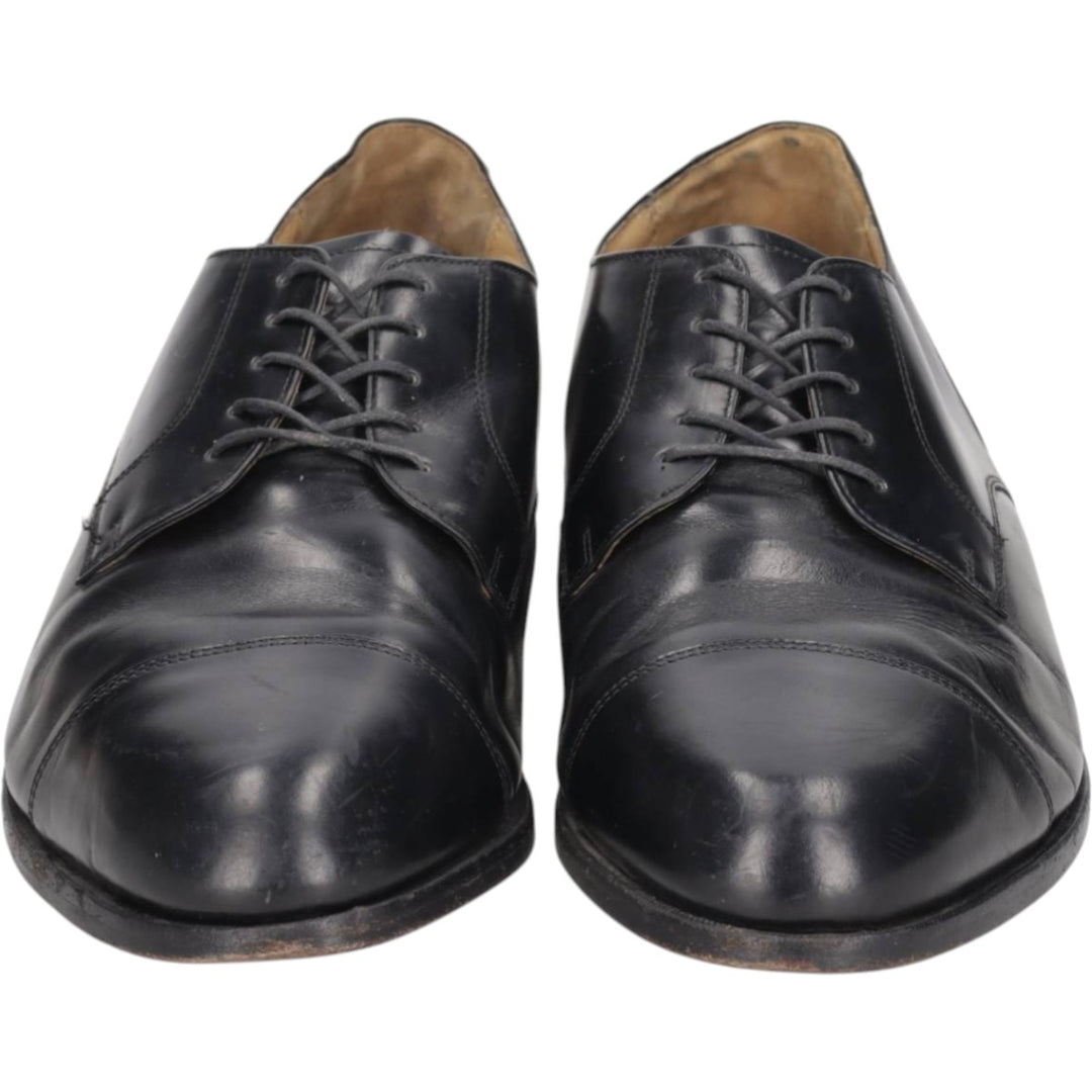 Stafford Straight Tip Shoes, Made in USA, Size 9 1/2EEE Men's 27.5cm genuine leather black type Vintage Second Hand