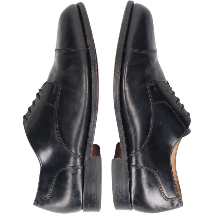 Stafford Straight Tip Shoes, Made in USA, Size 9 1/2EEE Men's 27.5cm genuine leather black type Vintage Second Hand