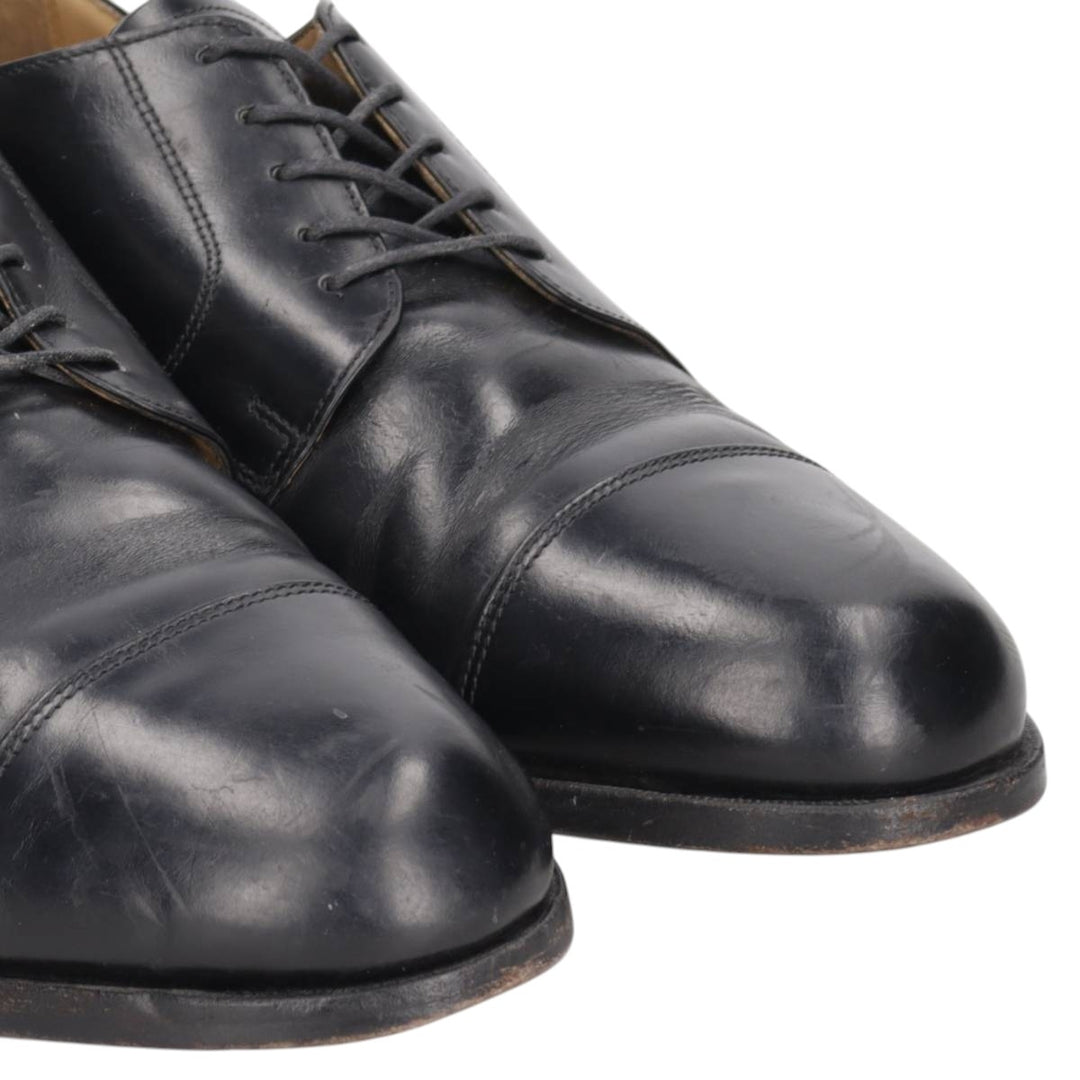 Stafford Straight Tip Shoes, Made in USA, Size 9 1/2EEE Men's 27.5cm genuine leather black type Vintage Second Hand