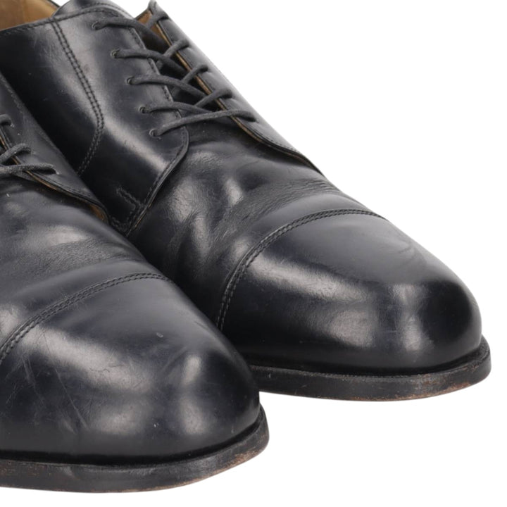 Stafford Straight Tip Shoes, Made in USA, Size 9 1/2EEE Men's 27.5cm genuine leather black type Vintage Second Hand