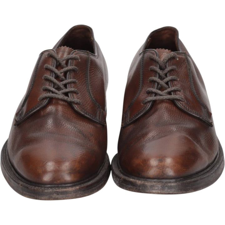 Florsheim plain toe shoes, size 8E Men's 26.0cm unclear brown type Vintage Second Hand