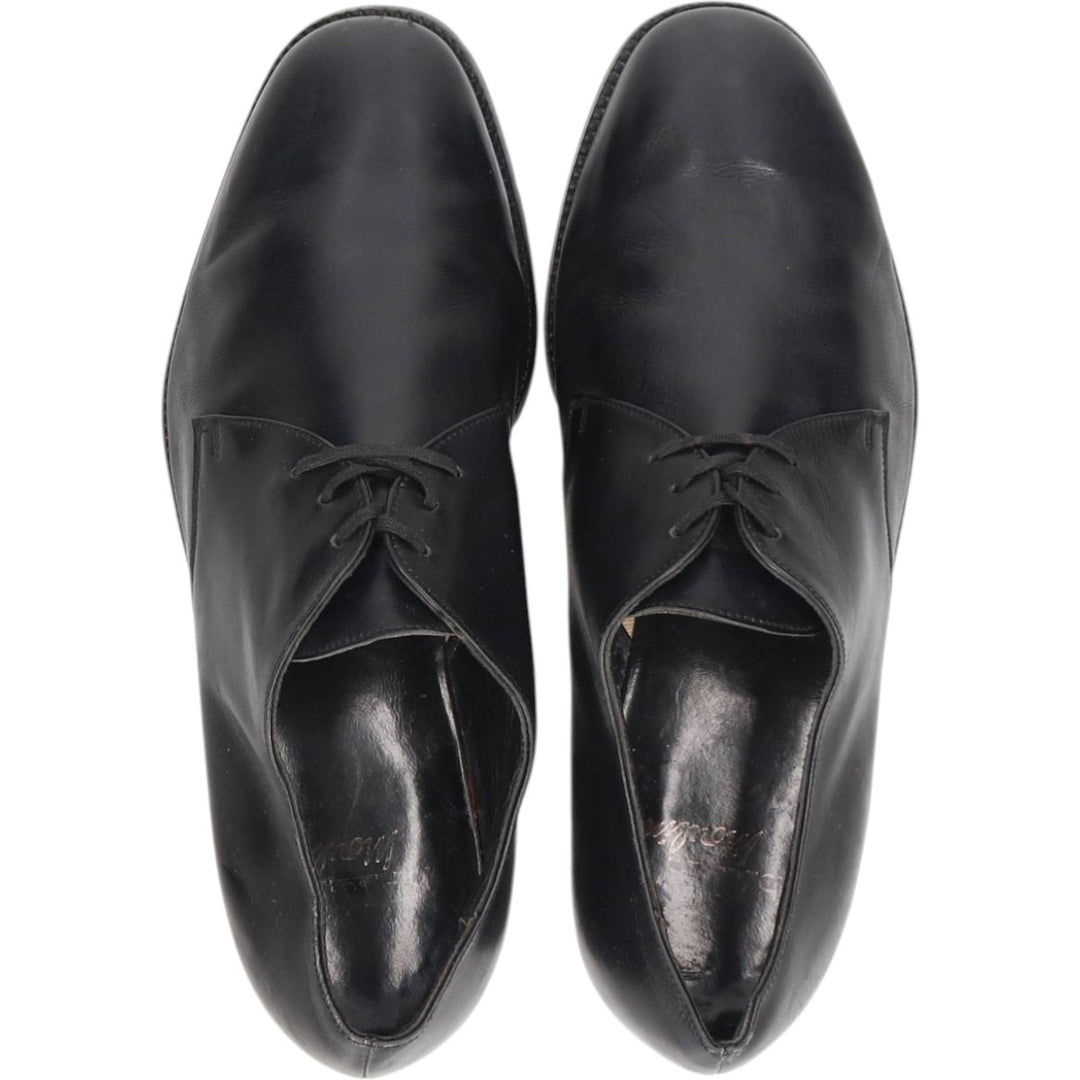 Bally MOULINS plain toe shoes Men's 27.0cm unclear black type Vintage Second Hand