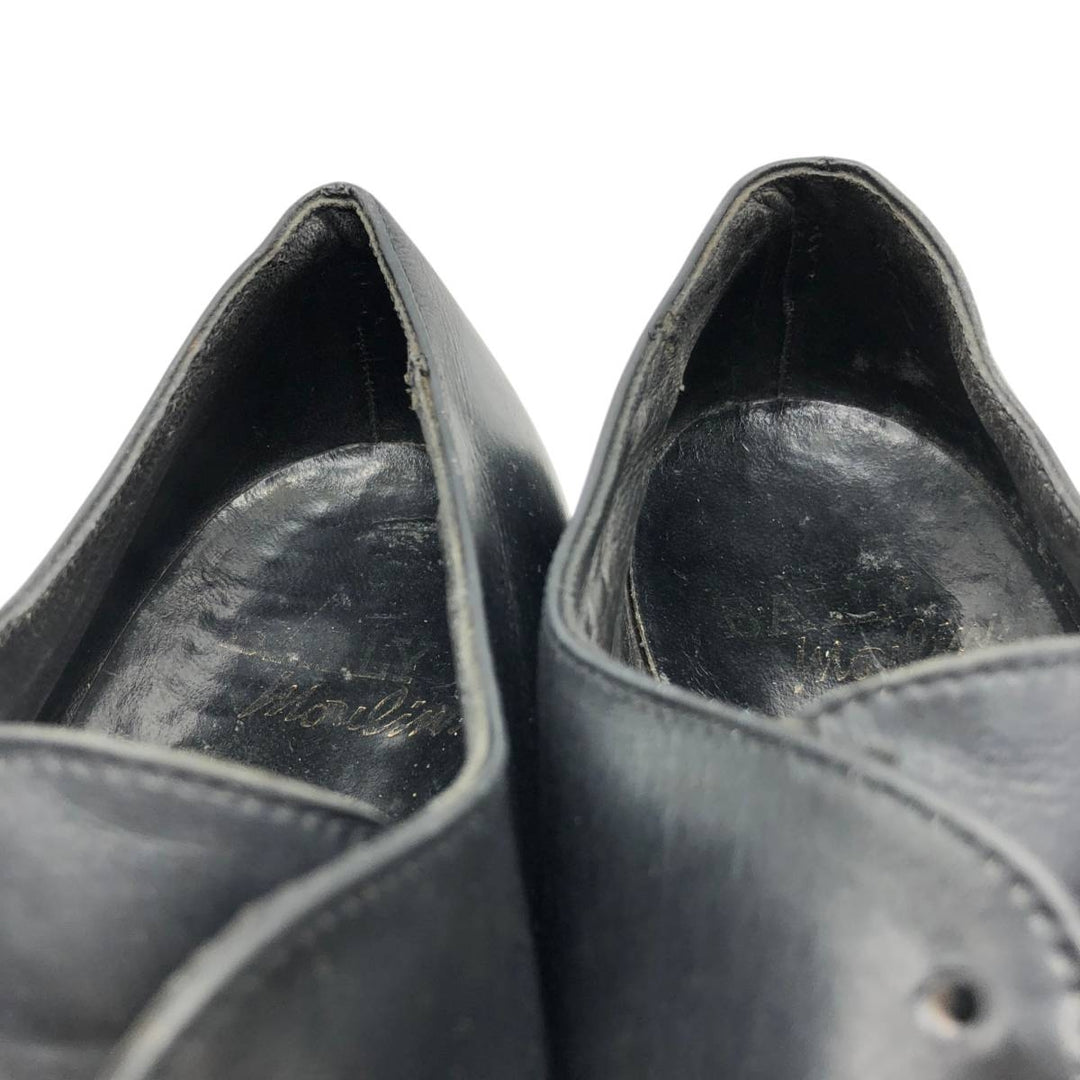 Bally MOULINS plain toe shoes Men's 27.0cm unclear black type Vintage Second Hand