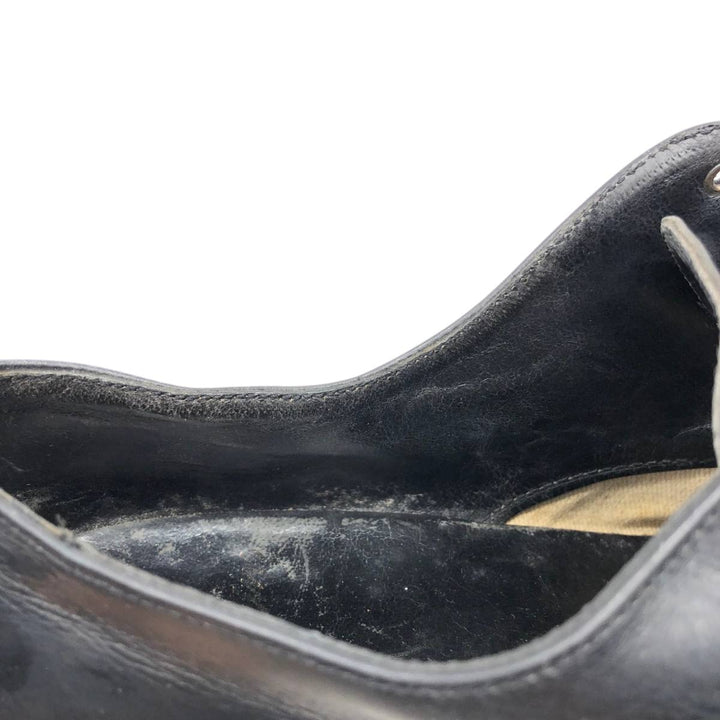 Bally MOULINS plain toe shoes Men's 27.0cm unclear black type Vintage Second Hand