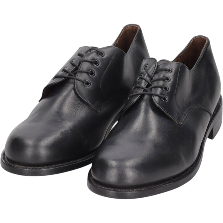 ITUZZI Plain Toe Shoes, Made in Spain, Size 40 Men's 26.5cm genuine leather black type Vintage Second Hand