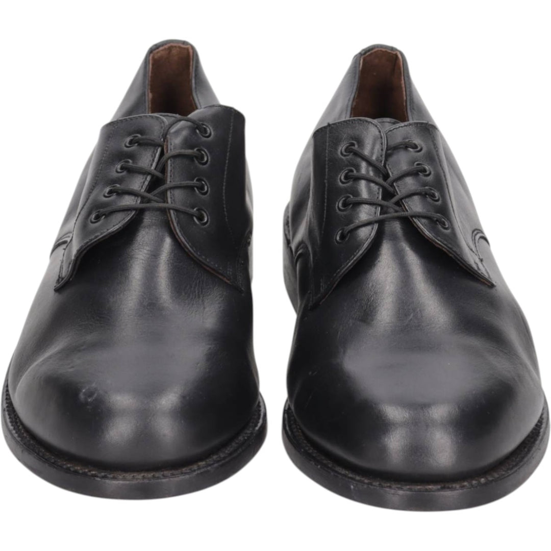 ITUZZI Plain Toe Shoes, Made in Spain, Size 40 Men's 26.5cm genuine leather black type Vintage Second Hand