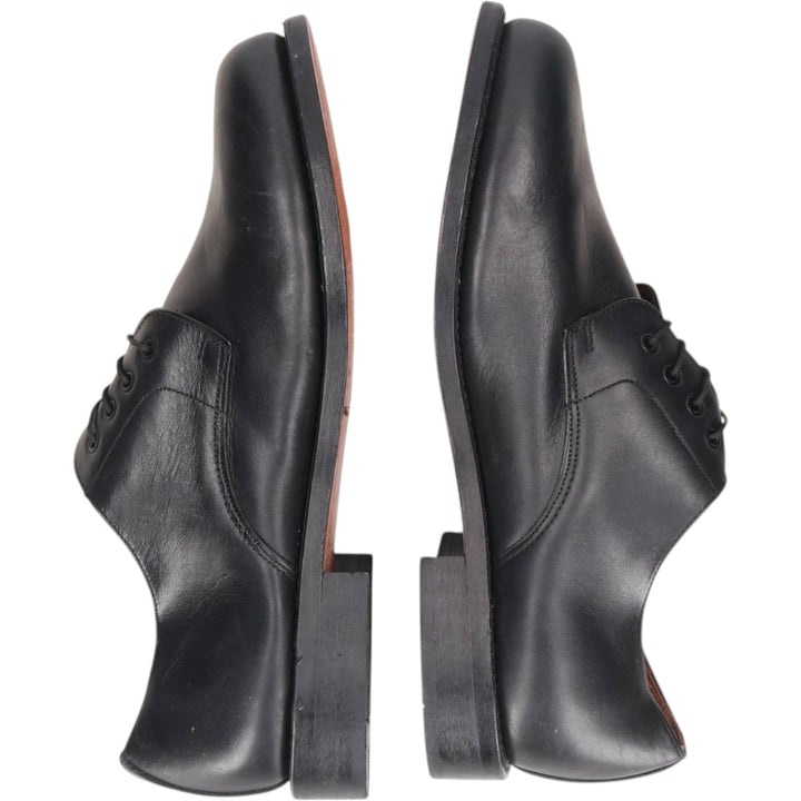 ITUZZI Plain Toe Shoes, Made in Spain, Size 40 Men's 26.5cm genuine leather black type Vintage Second Hand
