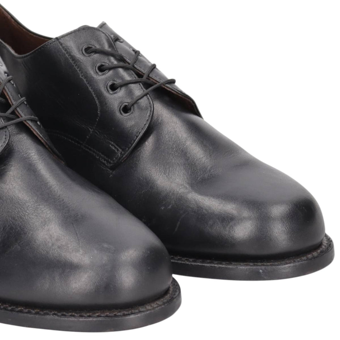 ITUZZI Plain Toe Shoes, Made in Spain, Size 40 Men's 26.5cm genuine leather black type Vintage Second Hand