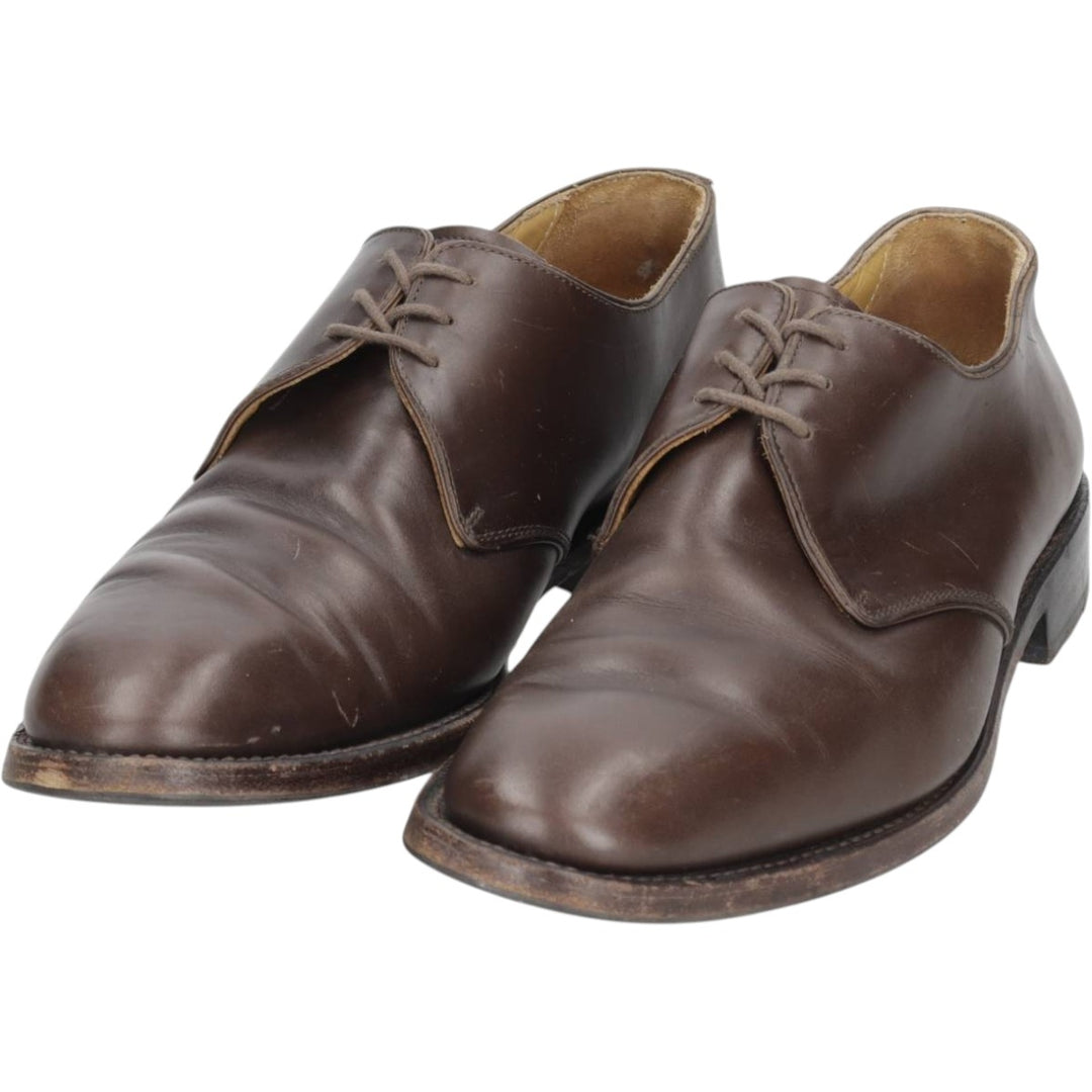 BEXLEY Plain Toe Shoes, Made in England, Size 40 Men's 27.0cm genuine leather brown type Vintage Second Hand