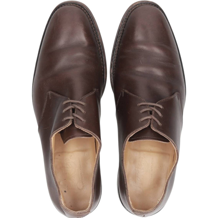 BEXLEY Plain Toe Shoes, Made in England, Size 40 Men's 27.0cm genuine leather brown type Vintage Second Hand