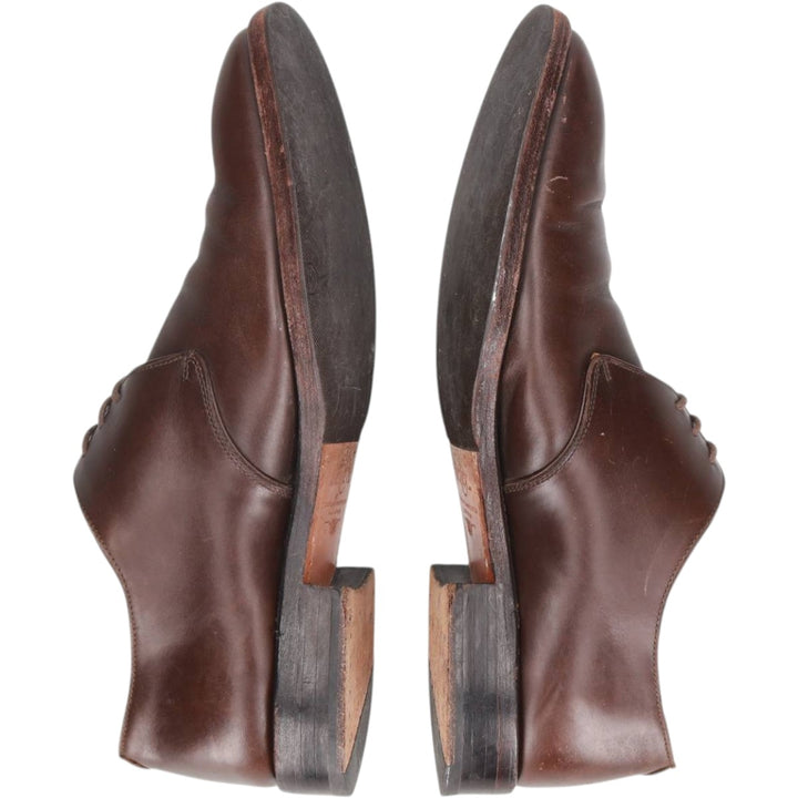 BEXLEY Plain Toe Shoes, Made in England, Size 40 Men's 27.0cm genuine leather brown type Vintage Second Hand