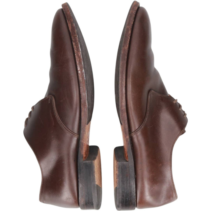 BEXLEY Plain Toe Shoes, Made in England, Size 40 Men's 27.0cm genuine leather brown type Vintage Second Hand