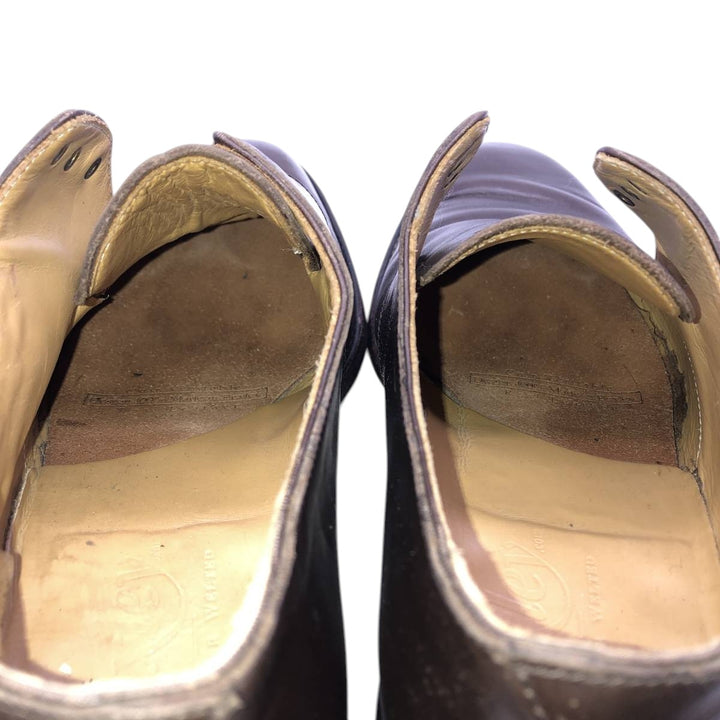 BEXLEY Plain Toe Shoes, Made in England, Size 40 Men's 27.0cm genuine leather brown type Vintage Second Hand