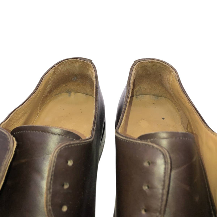 BEXLEY Plain Toe Shoes, Made in England, Size 40 Men's 27.0cm genuine leather brown type Vintage Second Hand