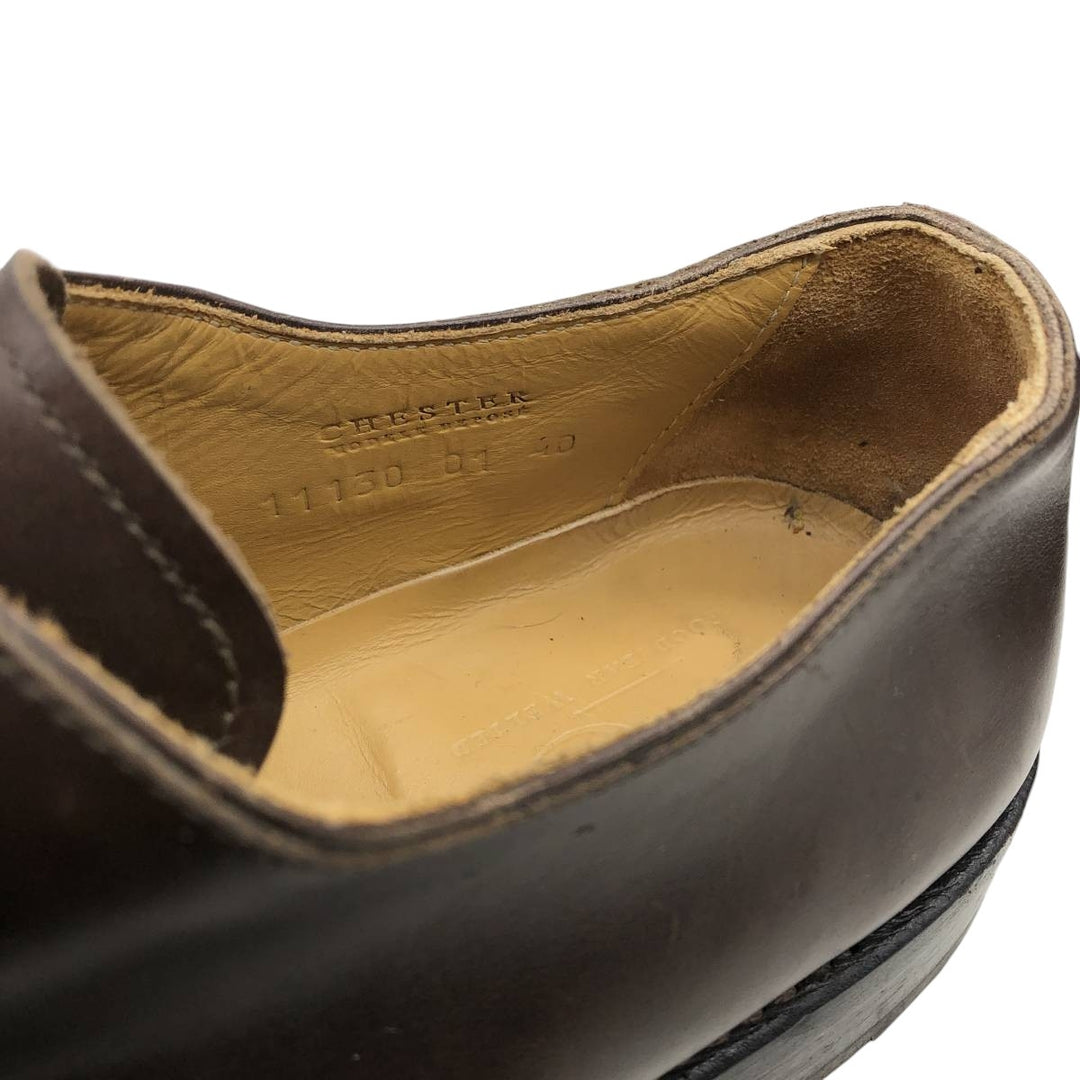 BEXLEY Plain Toe Shoes, Made in England, Size 40 Men's 27.0cm genuine leather brown type Vintage Second Hand