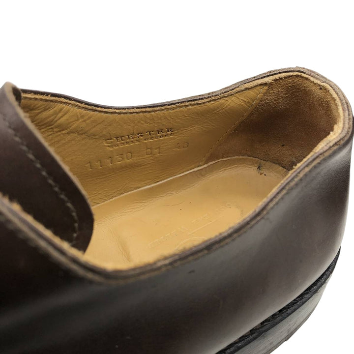 BEXLEY Plain Toe Shoes, Made in England, Size 40 Men's 27.0cm genuine leather brown type Vintage Second Hand