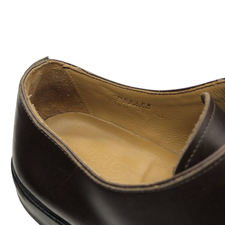 BEXLEY Plain Toe Shoes, Made in England, Size 40 Men's 27.0cm genuine leather brown type Vintage Second Hand