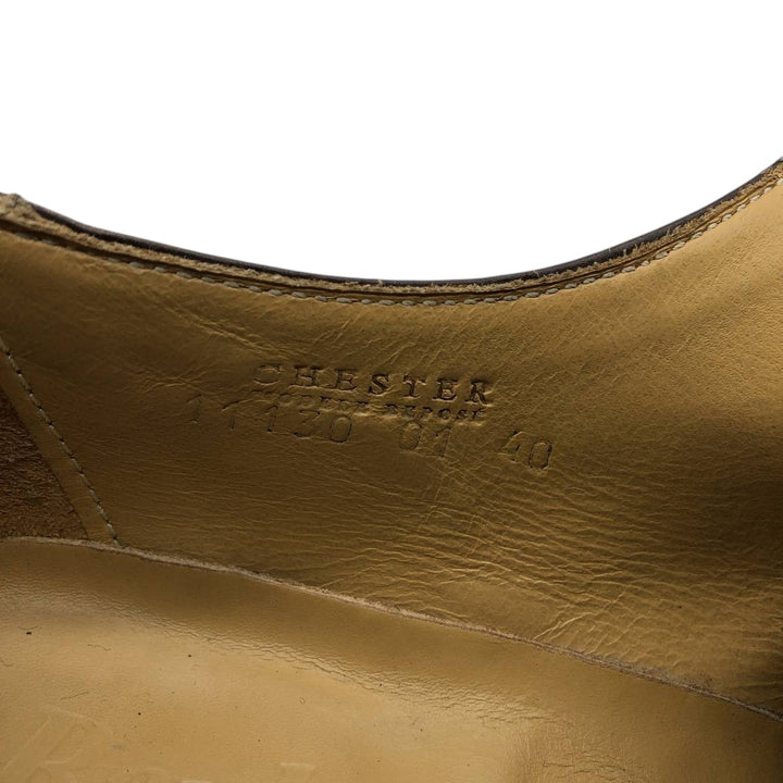 BEXLEY Plain Toe Shoes, Made in England, Size 40 Men's 27.0cm genuine leather brown type Vintage Second Hand