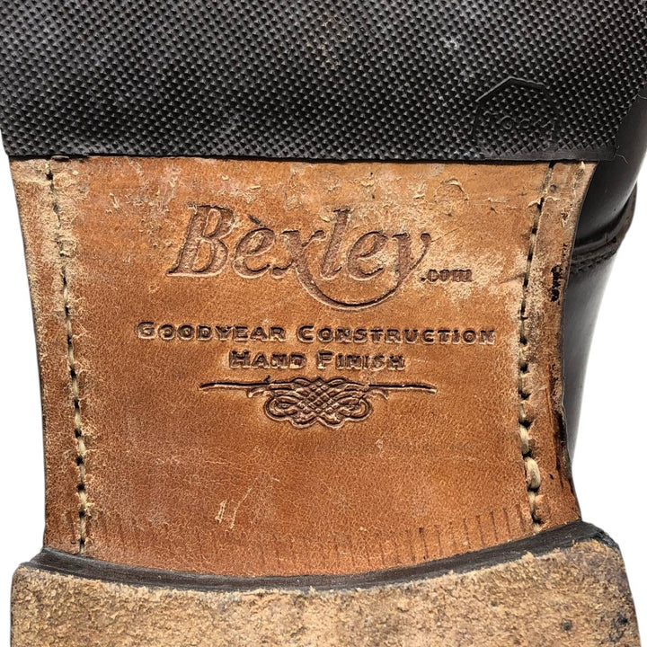 BEXLEY Plain Toe Shoes, Made in England, Size 40 Men's 27.0cm genuine leather brown type Vintage Second Hand