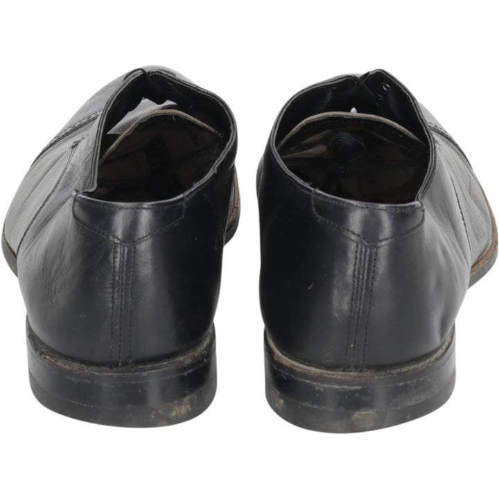 STACY ADAMS Straight Tip Saddle Shoes, Size 10 1/2D (Men's equivalent to 11.4" /saa015054 Men's 29.0cm genuine leather black type Vintage Second Hand