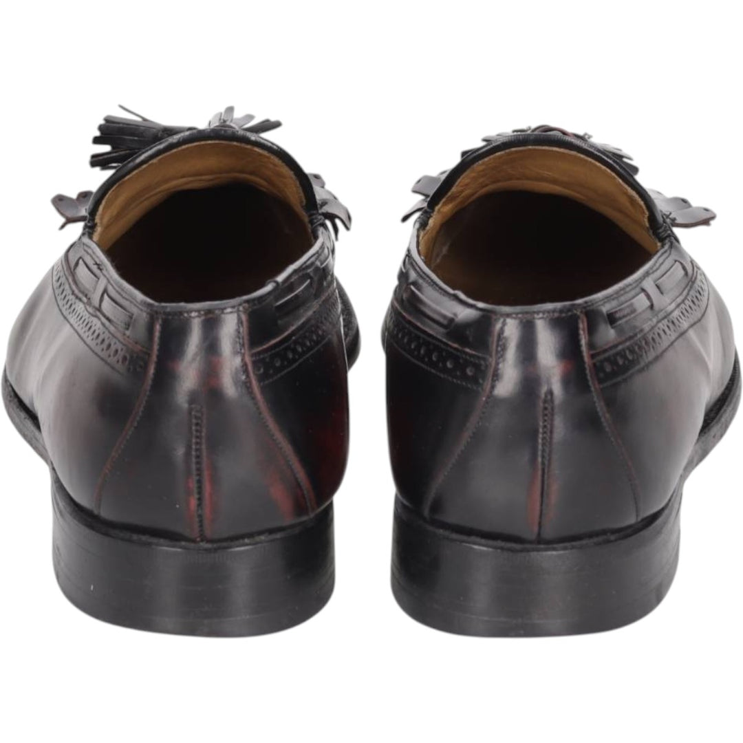 Johnston & Murphy ARISTOCRAFT Tassel Loafers Made in USA Men's 27.0cm genuine leather black type Vintage Second Hand