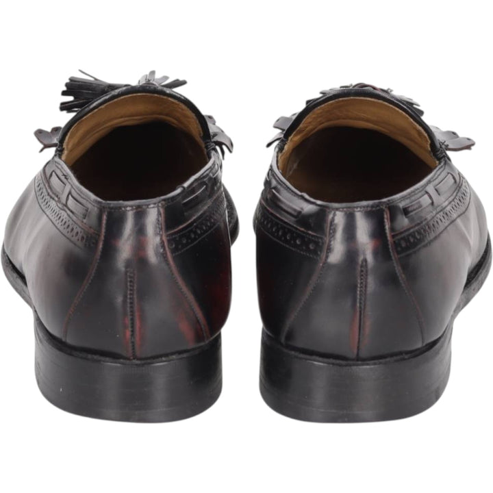 Johnston & Murphy ARISTOCRAFT Tassel Loafers Made in USA Men's 27.0cm genuine leather black type Vintage Second Hand